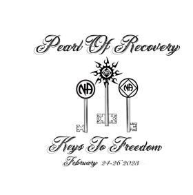 Carly P. - New Jersey - When At The End Of The Road-The Pear of Recovery Keys To Freedom Convention of Narcotics Anonymous CAACNA XXXII. Feb 24th – Feb 26th, 2023 in Galloway, NJ