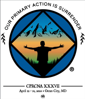 Asia R. - Weschester, NY  Traditions 1, 2, & 3-The Chesapeake & Potomac Region Convention Of Narcotics Anonymous. CPRCNA XXXVII. April 12th-14Th , 2024 in Ocean City, MD