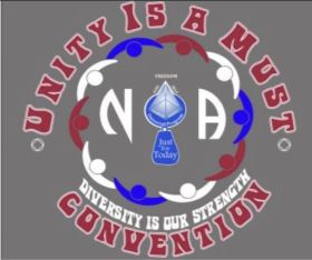 THOMASINA T -WALKING THE WALK  -Unity is a Must Convention of Narcotics Anonymous. UIAMC I Sept 17-19, 2021 in Columbus, OH